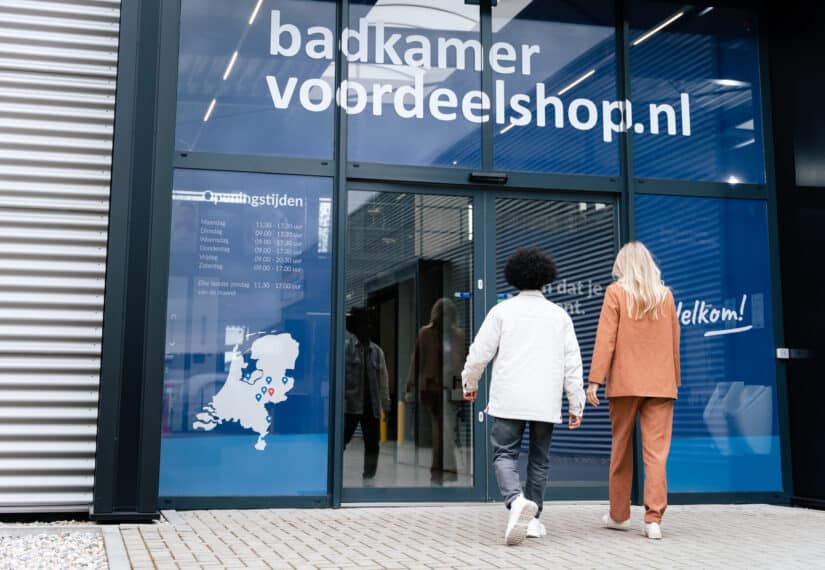 Showrooms van Badkamervoordeelshop